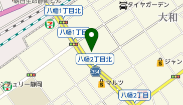 ハギワラ薬局の地図画像