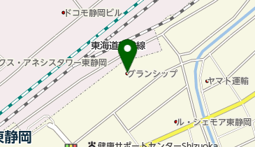 静岡芸術劇場の地図画像