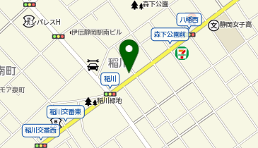 戸田建設株式会社静岡総合営業所の地図画像
