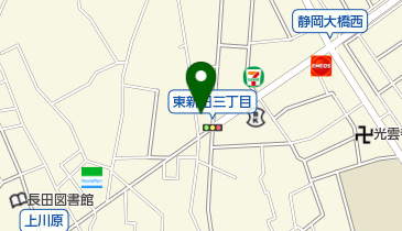 ブックボックス東新田店の地図画像