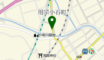 秋電舎の地図画像