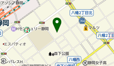 聖教新聞社静岡支局 業務の地図画像