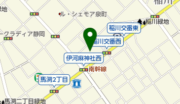 伊河麻神社の地図画像
