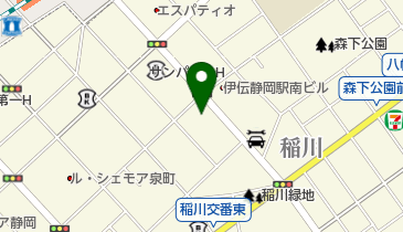 クリーンサービス株式会社静岡支店の地図画像