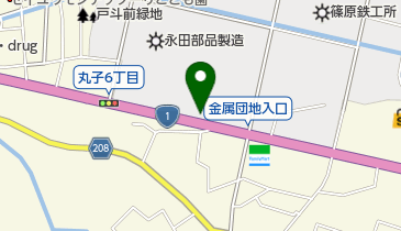 有限会社丸子電気の地図画像