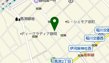 すこやか動物病院の地図画像