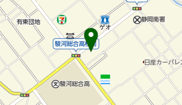 富士見台動物病院の地図画像