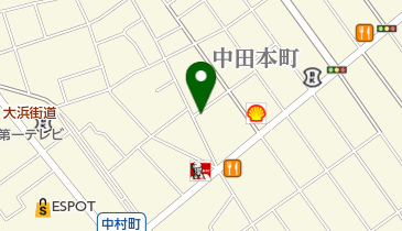 ヤマ動物病院の地図画像