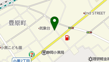 アカシア美容室の地図画像