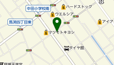 スワン美容室の地図画像