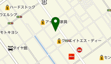 ソノ美容室の地図画像