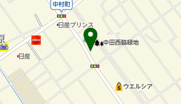 紳士服はるやま静岡西脇店の地図画像