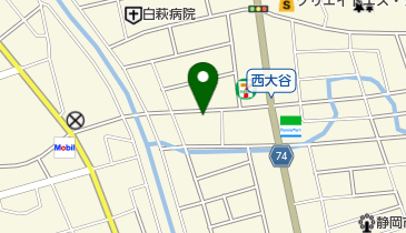 田中洋品店の地図画像