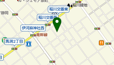 おちあいヘアーサロンの地図画像