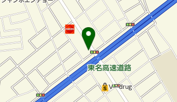 レストランカームの地図画像