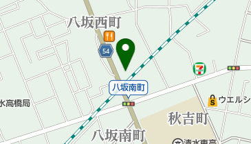 有限会社千葉硝子建材の地図画像