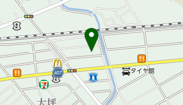 安マッサージの地図画像