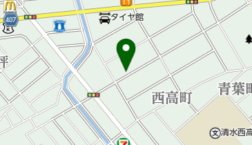 甲賀マッサージの地図画像