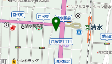 清水・マッサージセンターの地図画像