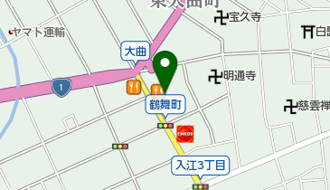 くわはら治療院の地図画像