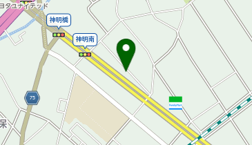 オジャズファクトリーの地図画像