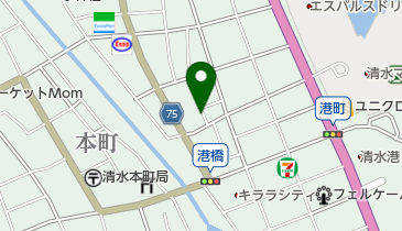 清水輪業社の地図画像