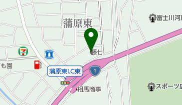 株式会社藤七の地図画像