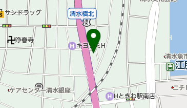 金子果実商店の地図画像