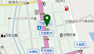 米沢果実店の地図画像