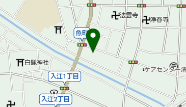 清水電気商会の地図画像