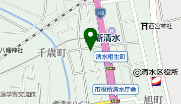 清水屋の地図画像