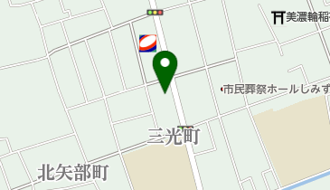 風月堂の地図画像