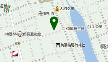 風月堂 工場の地図画像