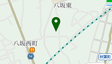 酵素八坂の地図画像