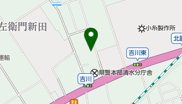 コマツカンバンの地図画像