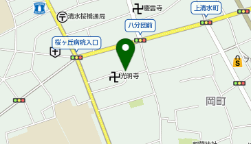 センダイブツクリーニングの地図画像