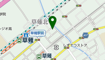 花屋靴店の地図画像