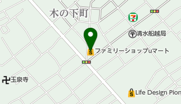 酒のユーマートの地図画像