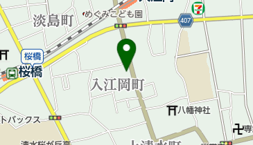有限会社篠田酒店 本店の地図画像