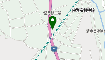 オキツマツダサービス工場の地図画像