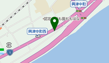 興津モータースの地図画像