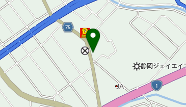 サンキュー自動車の地図画像