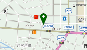 竹屋輪業の地図画像