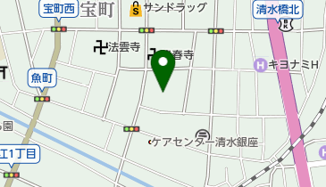 江浄寺の地図画像