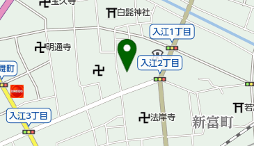 東明禅院の地図画像