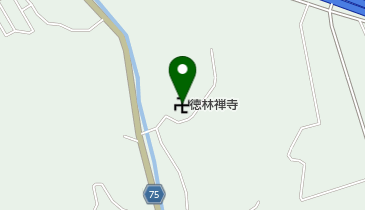 徳林禅寺の地図画像