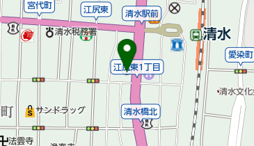 ハリウッド写真館の地図画像