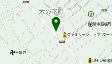 東海道写楽 船越店の地図画像