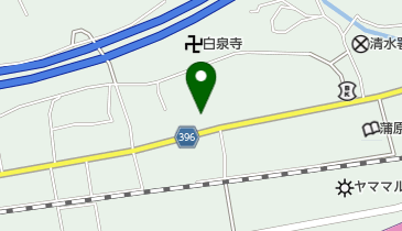 フラワー大石の地図画像