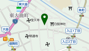 ビューティ・アオキの地図画像